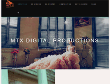 Tablet Screenshot of mtxdigitalproductions.com